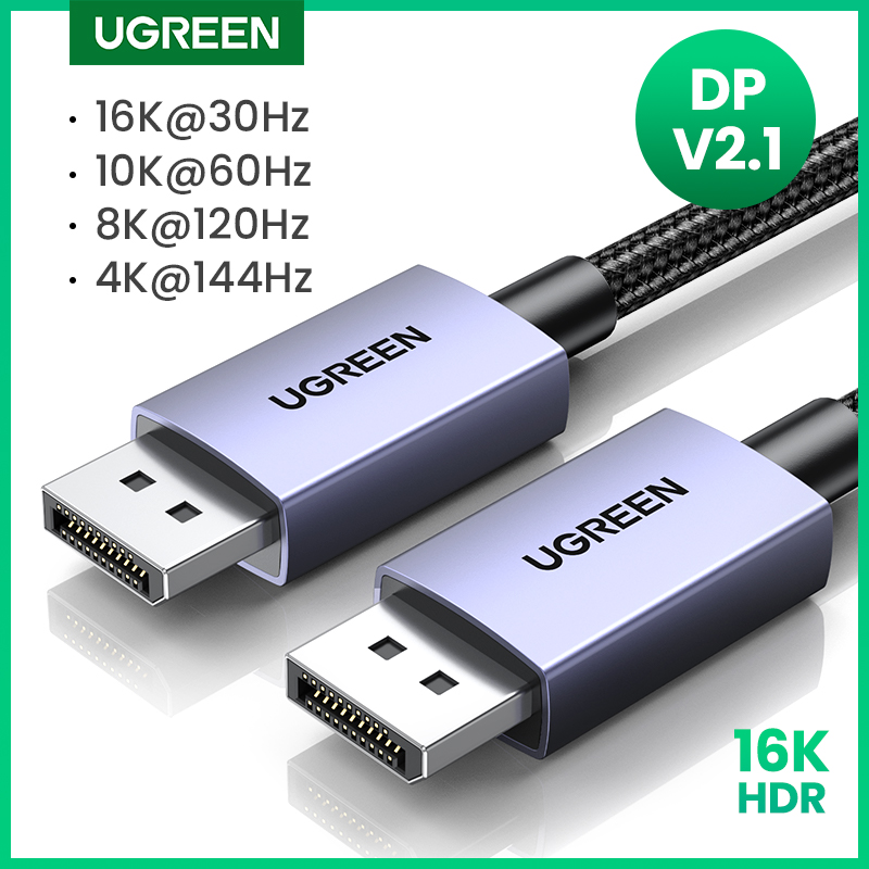 Home Cinema Projector Xiaomi - UGREEN 16K Displayport кабель DP2.1 8K