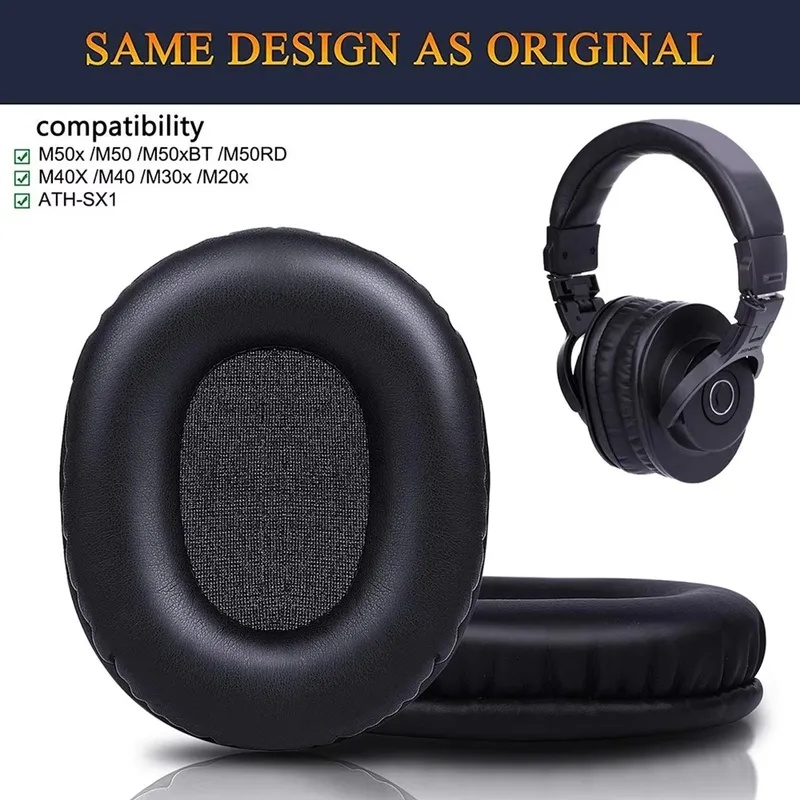 Audio Technica Headphone Ath-M20X - Замена амбушюр для наушников M50X, совместимых