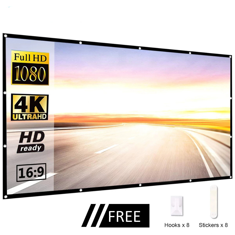 Home Cinema Blanc - 60, 84, 100, 120, 150-дюймовый экран