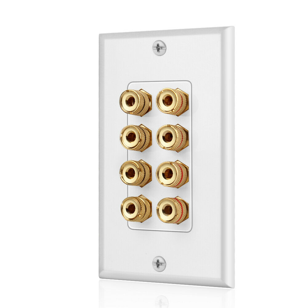 Audio Home Cinema - A68Z 8-контактная настенная панель для динамика,