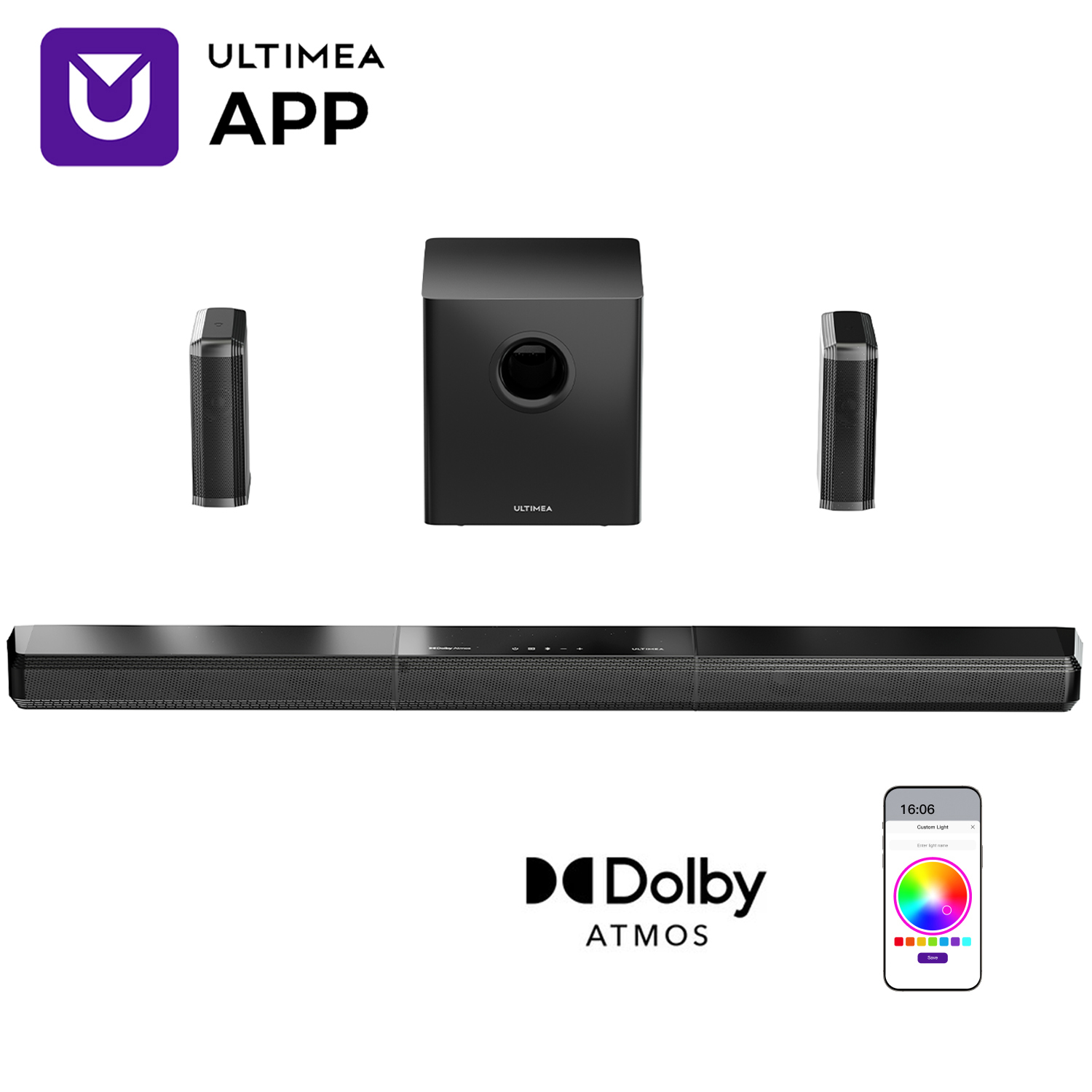 Home Cinema System - Съемная звуковая панель ULTIMEA Apollo S90