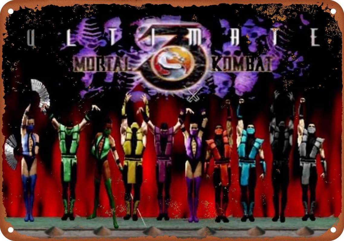 Home Cinema Logo - Постер для видеоигр Ultimate Mortal Kombat