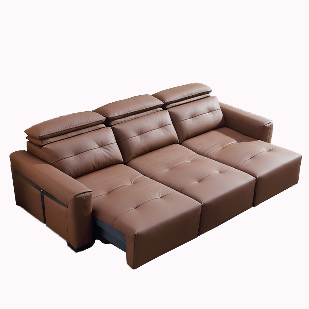 Home Cinema Room - Электрический раскладной диван-кровать из натуральной кожи