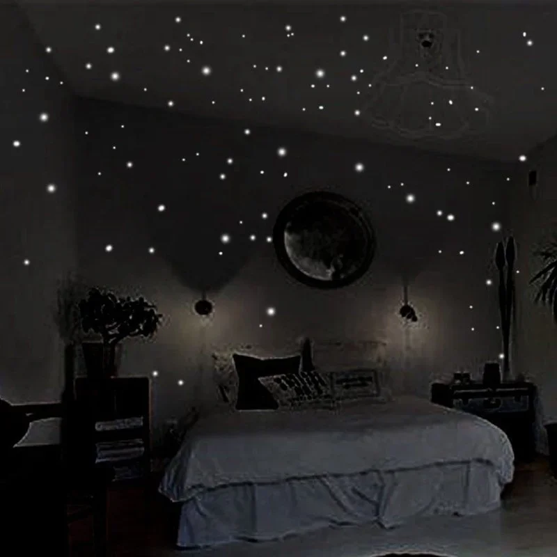 Home Cinema Room - Светящиеся Настенные Стикеры, 407 шт., Настенный