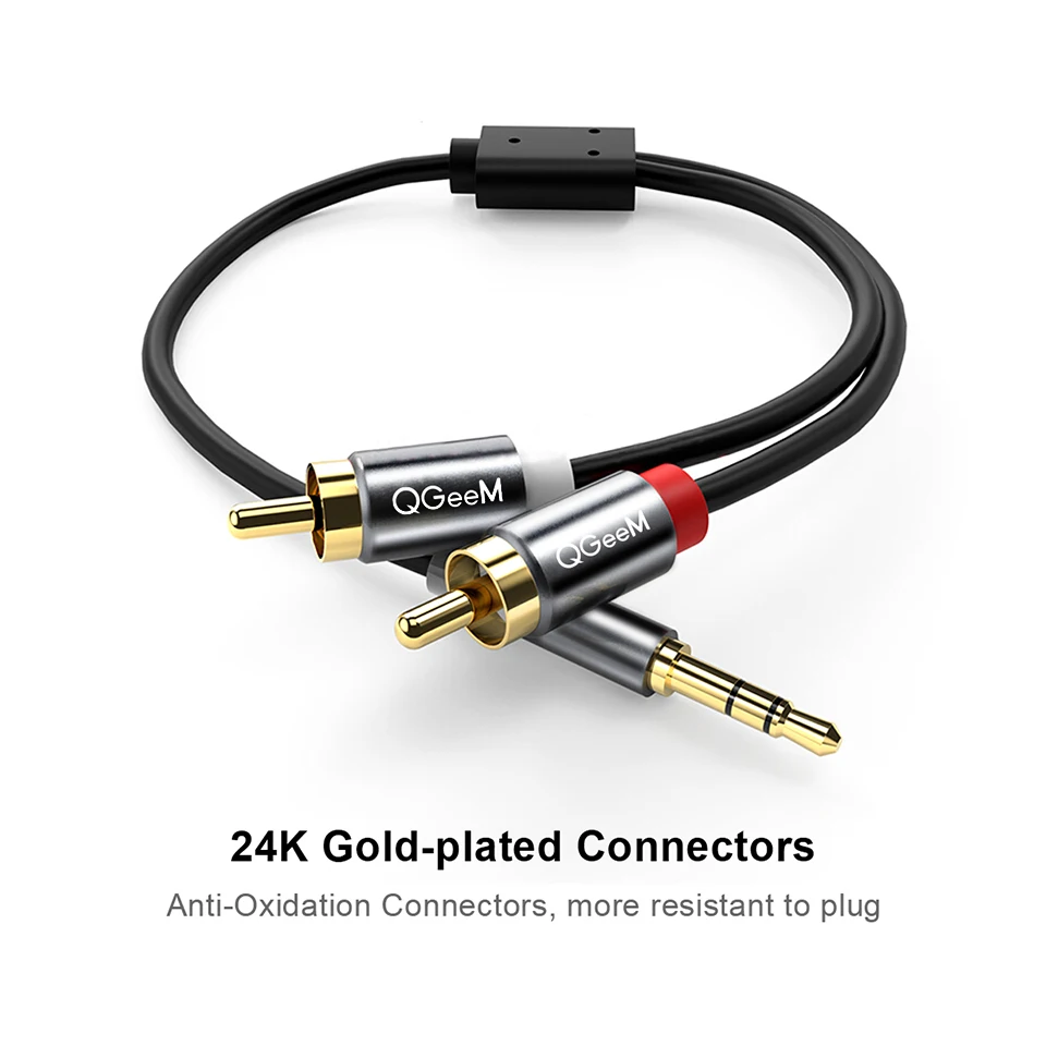 Кабель QGeeM RCA 2RCA на 3.5 м – обзор и цена Genius Home Cinema