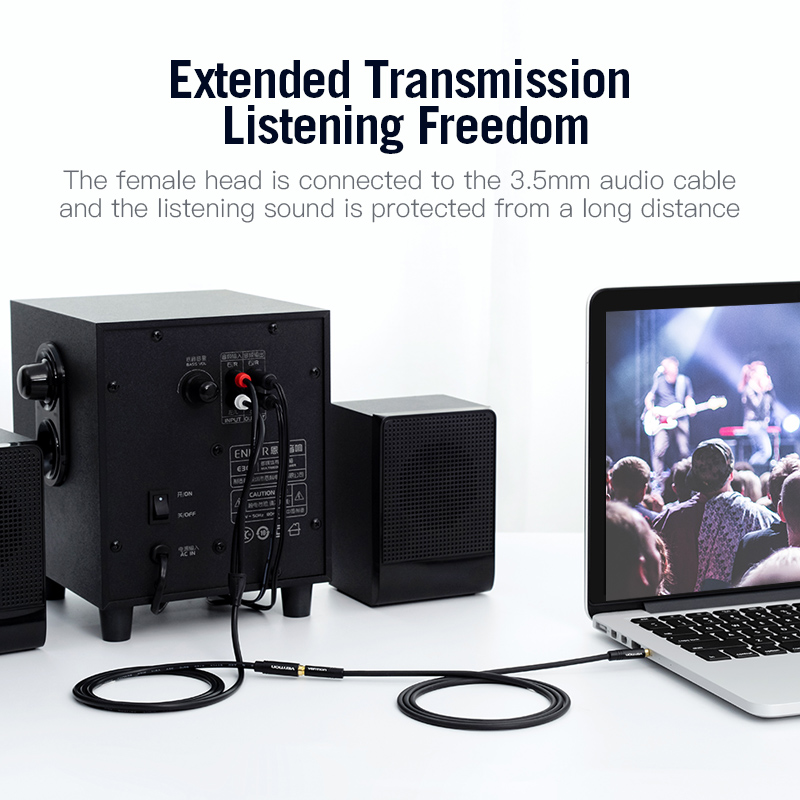 Аудиоадаптер-кабель Vention Ja – обзор и цена Genius Home Cinema