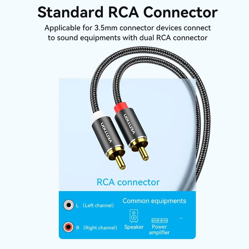 Кабель Vention RCA от 3,5 мм д – обзор и цена Genius Home Cinema