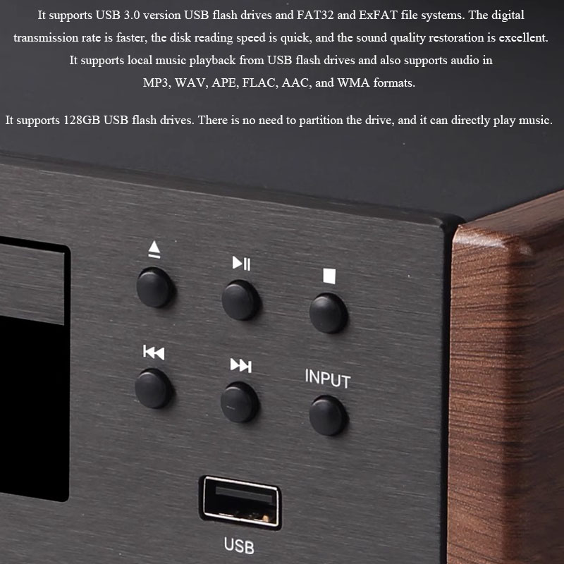 CD-6 HiFi CD-плеер Bluetooth 5 – обзор и цена Home Cinema System