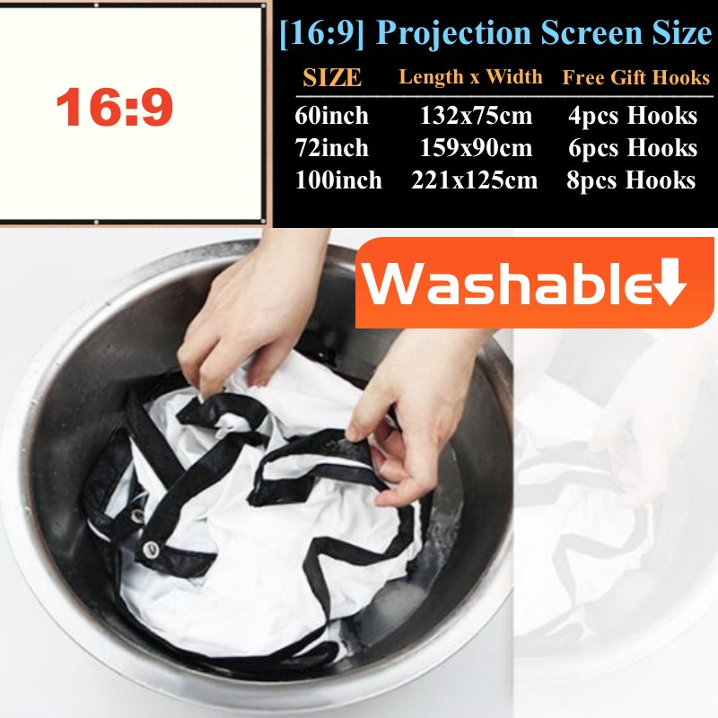 Экран для проектора 16:9, порт – обзор и цена Home Cinema Blanc