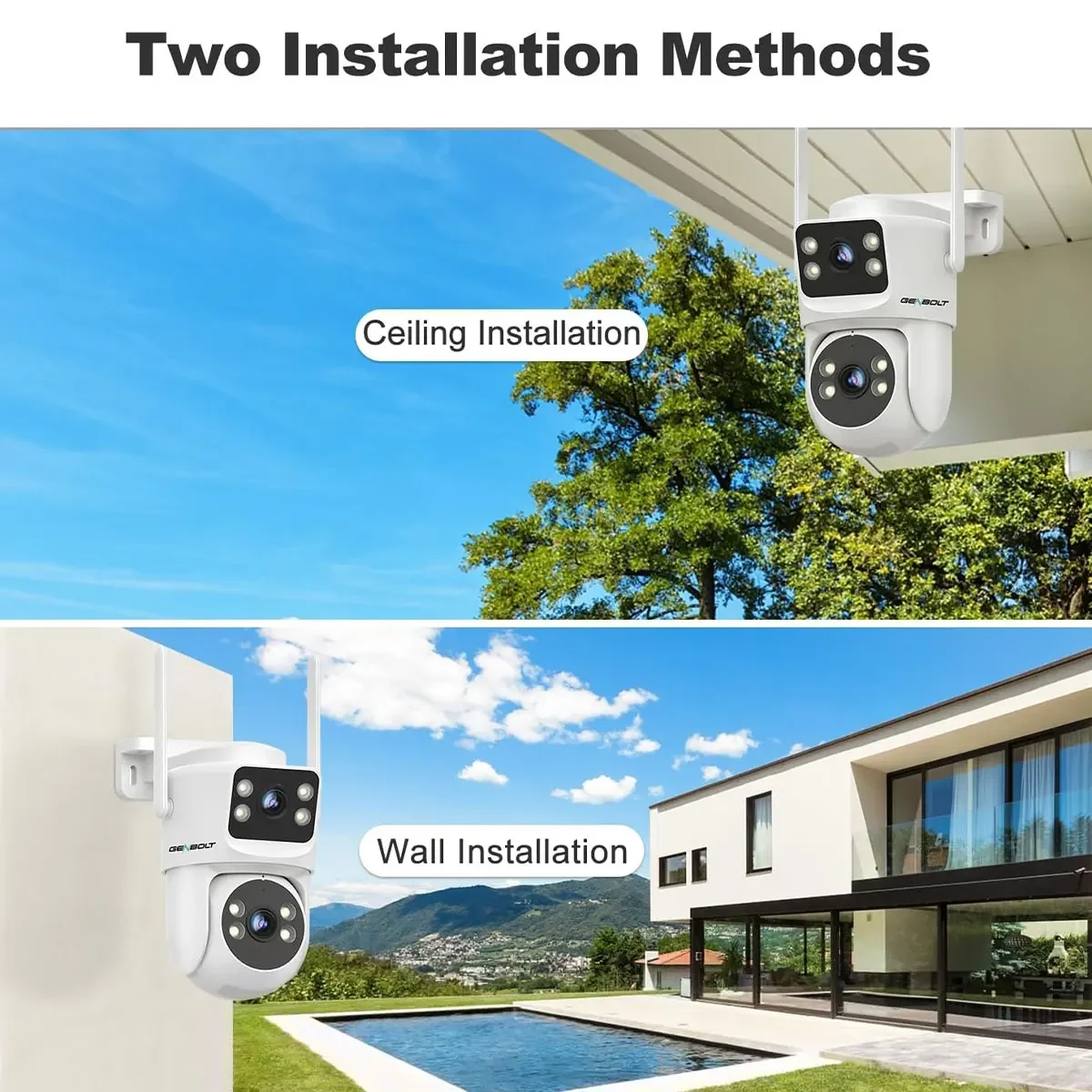 Уличная Wi-Fi PTZ-камера GENBO – обзор и цена Home Cinema System