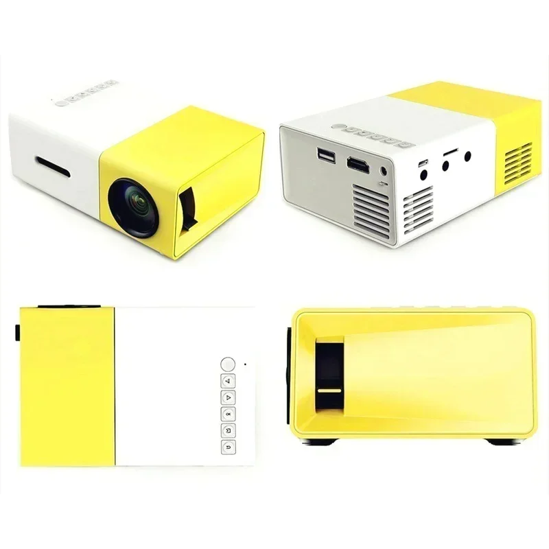 Новый мини-проектор YG300 Pro  – обзор и цена Home Cinema Media Player