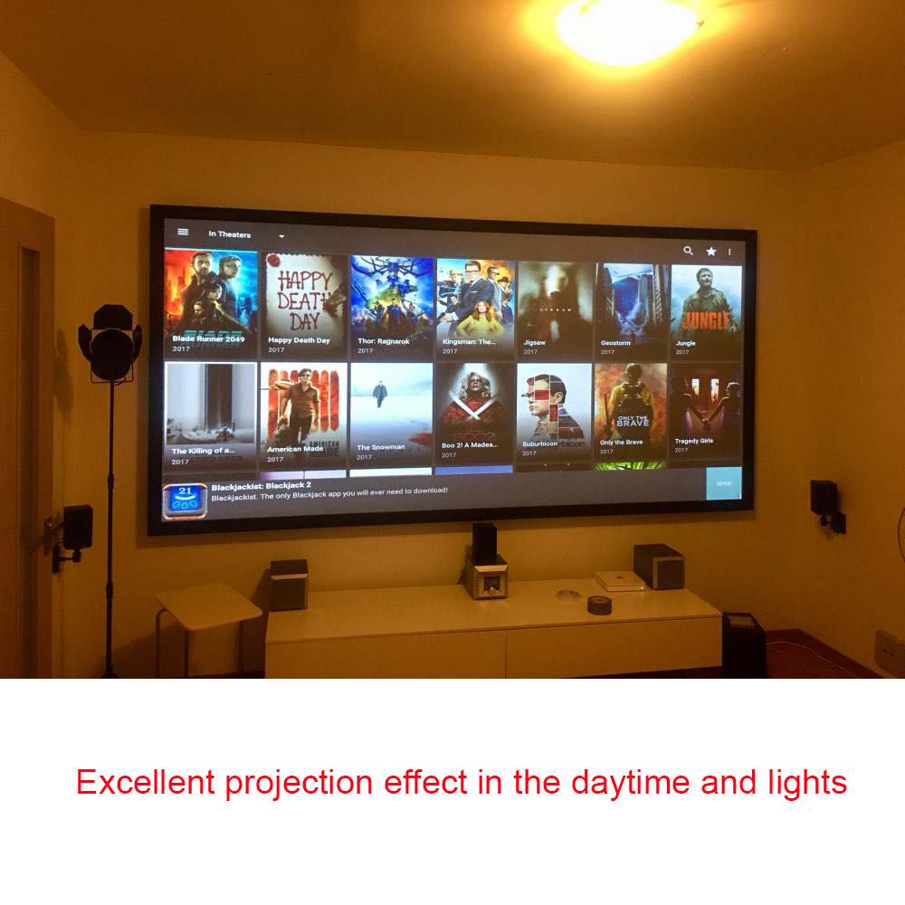 Экран проектора Salange, 60 10 – обзор и цена Home Cinema Blanc