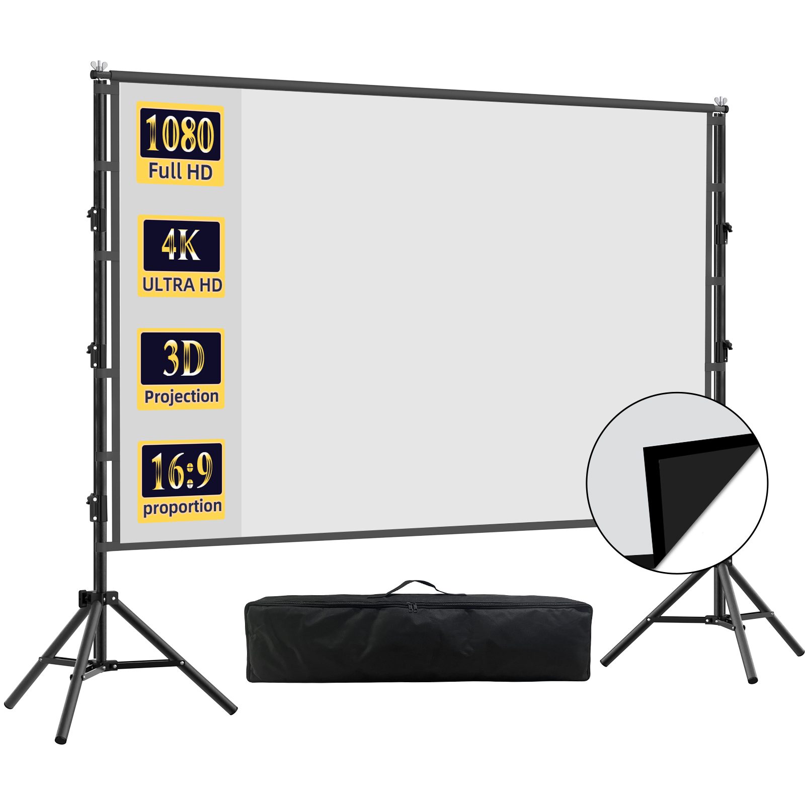 Проекционный экран VEIDADZ со  – обзор и цена Home Cinema Blanc