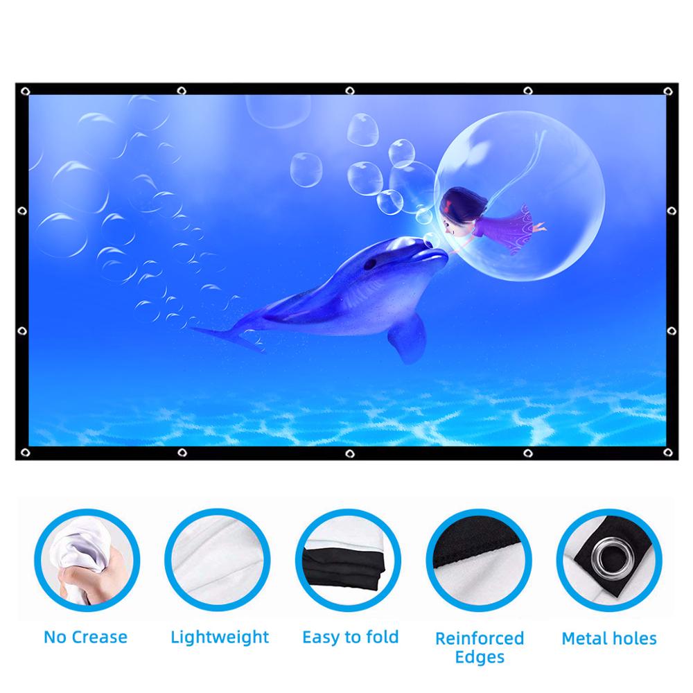 Экран для проектора Salange, 1 – обзор и цена Home Cinema Blanc