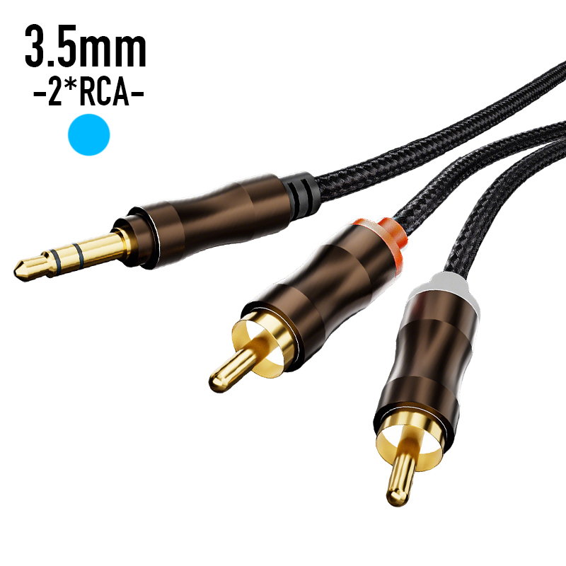 Аудиокабель RCA-3,5 мм Jack Au – обзор и цена Genius Home Cinema