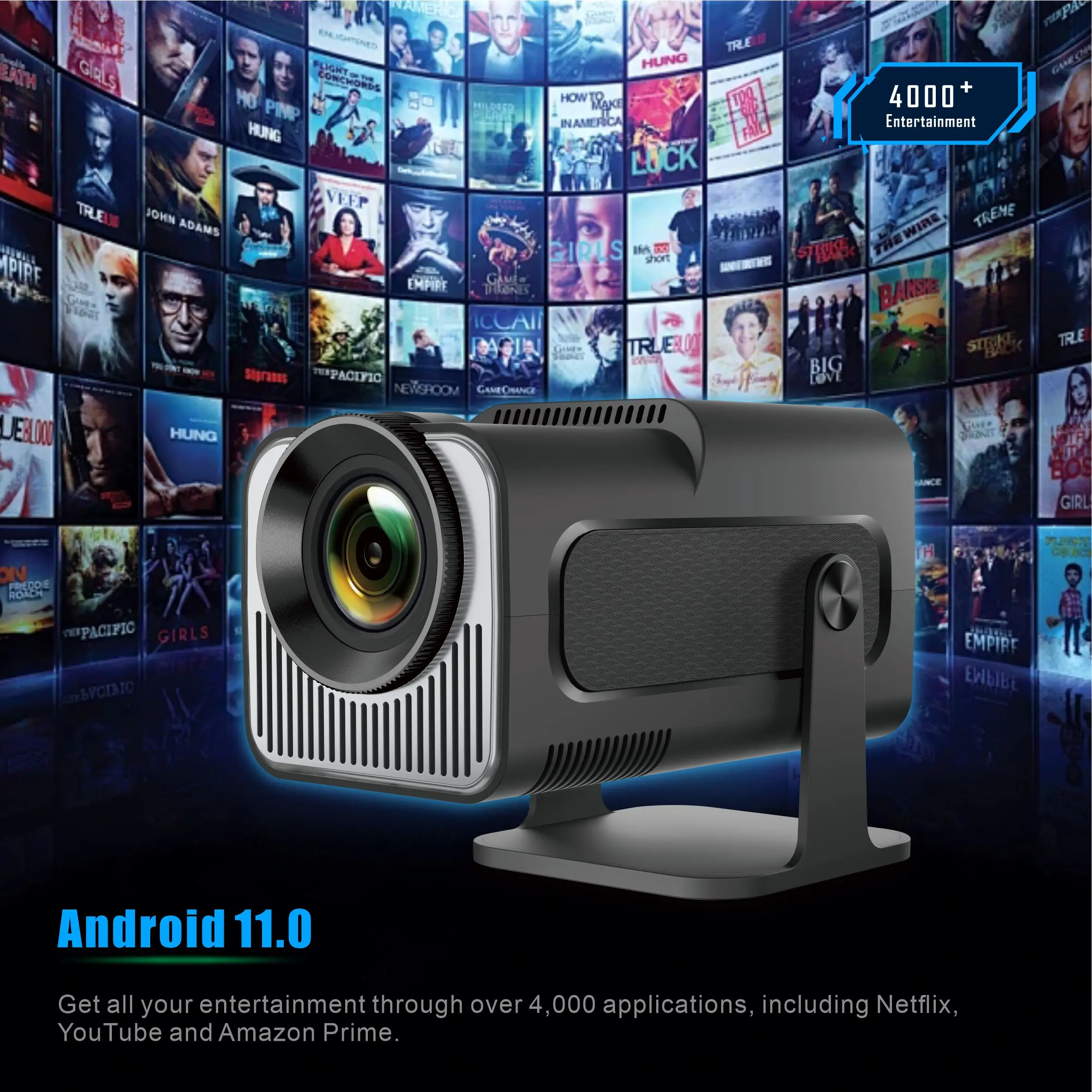 Мини-проектор Salange HY320 72 – обзор и цена Home Cinema Projector Xiaomi