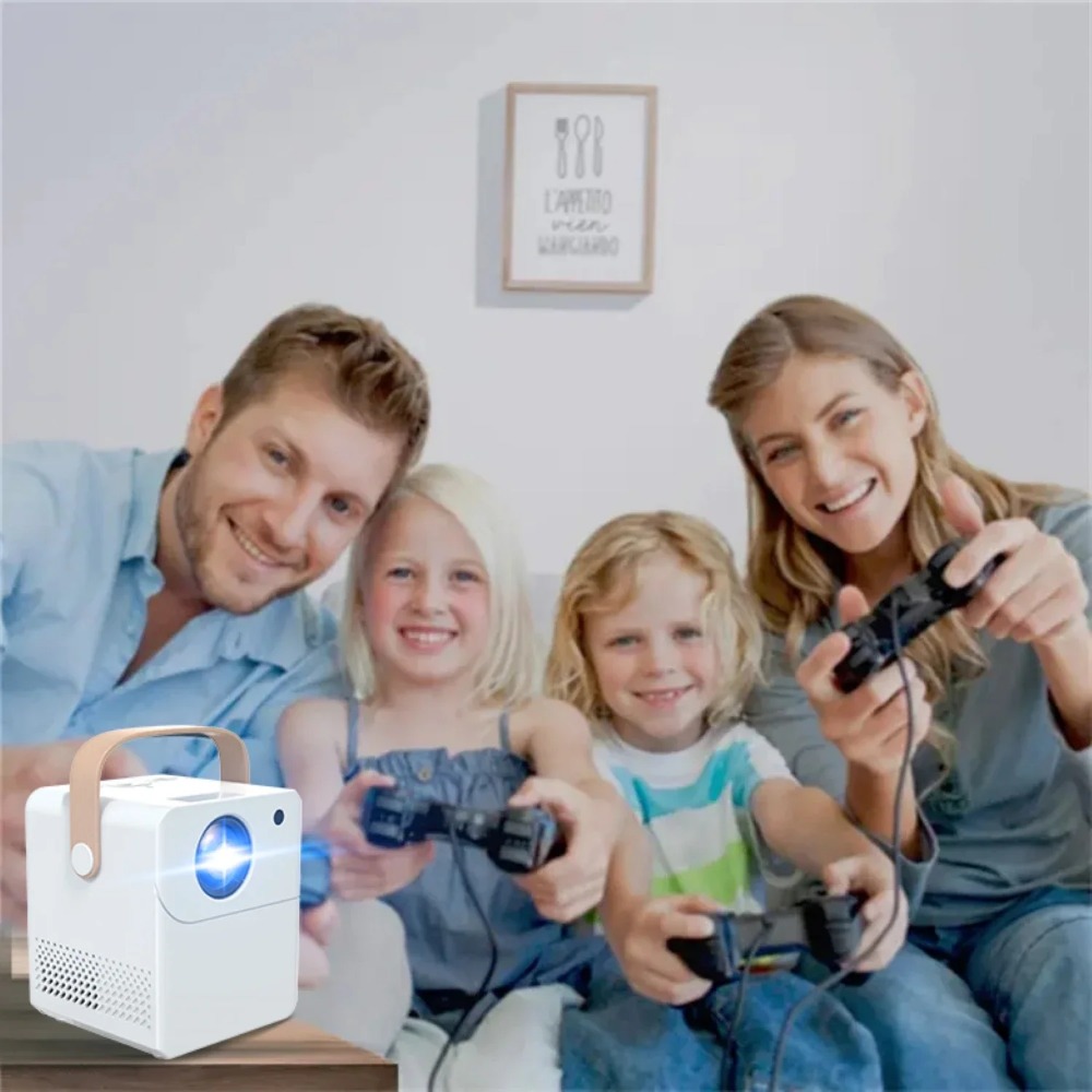 Портативный умный проектор 4K, – обзор и цена Home Cinema With Projector