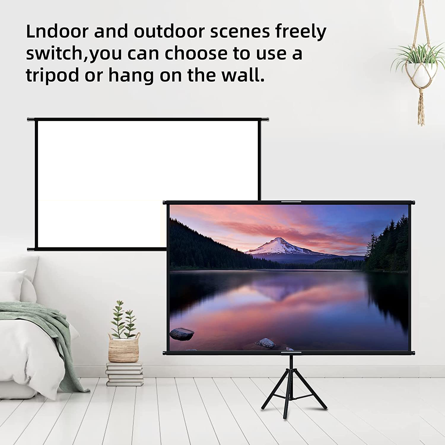 VEIDADZ Экран для проектора с  – обзор и цена Home Cinema Blanc
